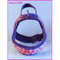 T tuig paars roze bloemen 