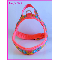 T tuig neon roze skull turquoise 