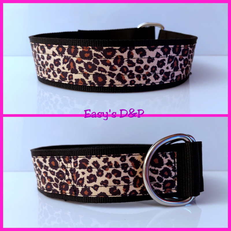 Halfcheck zwart panterprint OP=OP