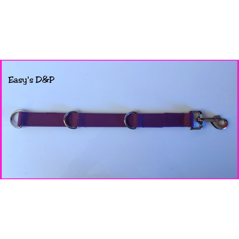 Verlengstuk trimmen paars biothane