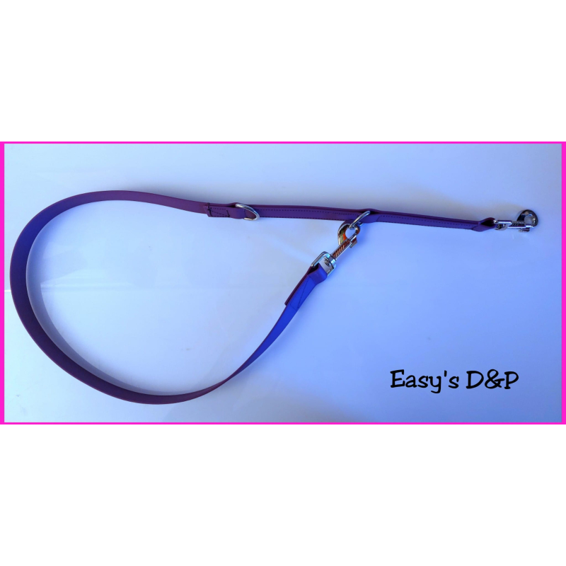 Buikband paars biothane