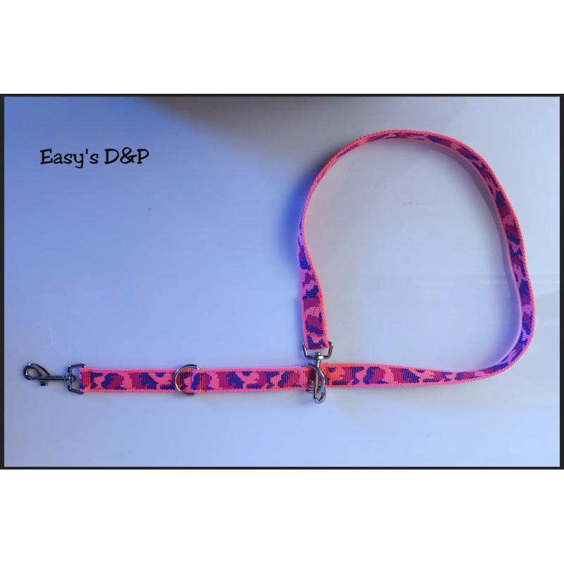 Buikband camouflage roze