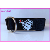 T tuig panterprint kleuren blauw OP=OP