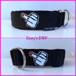 T tuig panterprint kleuren blauw OP=OP