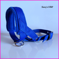 Halfcheck halsband uiltjes baby roze OP = OP