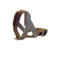 Hoofdhalster hond beige
