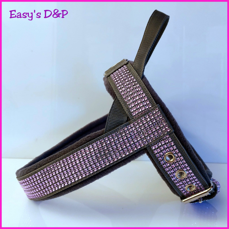 T tuig grijs roze bling bling