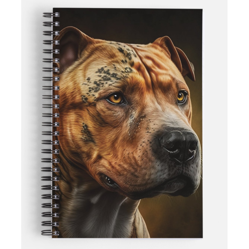 Notitie boek pitbull tattoo fantasy