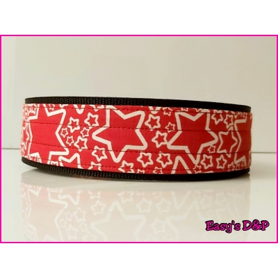 Sterren rood zwart 5cm hb Sterren rood zwart 5cm hb