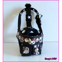 Muilkorf donker blauw hello Kitty 