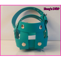 Muilkorf turquoise biothane OP=OP