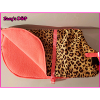 Jasje panterprint met neon roze 