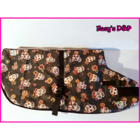 Jasje skull zwart of oker geel 