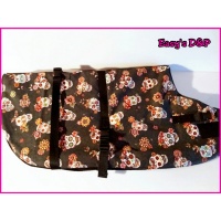 Jasje skull zwart of oker geel 