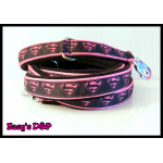 Lijn neon roze zwart superman 