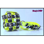 Muilkorf neon geel skull echt 