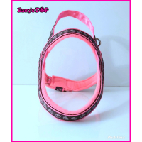 T tuig neon roze skull omgedraaid 