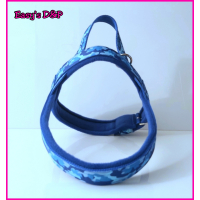 T tuig camouflage blauw 