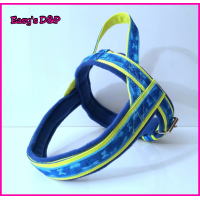 T tuig neon geel blauw camouflage 