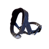 Panterprint zwart stof hb 