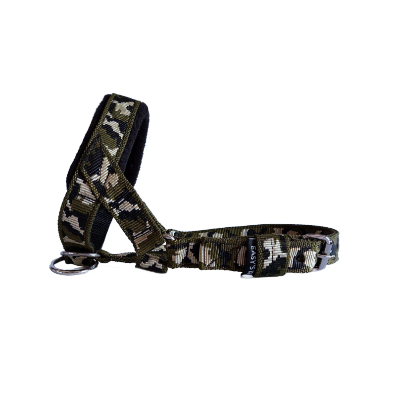 Hoofdhalster hond groen comouflage 