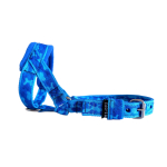 Hoofdhalster camouflage blauw lint 