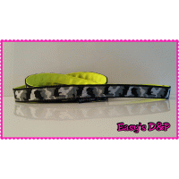 Tuig camouflage grijs neon geel