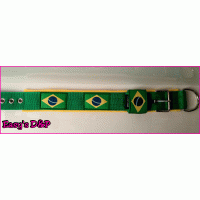 Braziliaanse vlag donker groen hb