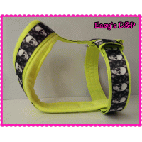 Tuig neon geel skull echt grijs 