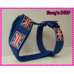 Tuig blauw Engelse vlag 