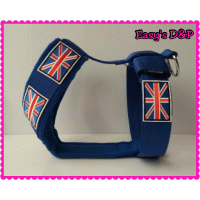 Tuig blauw Engelse vlag 