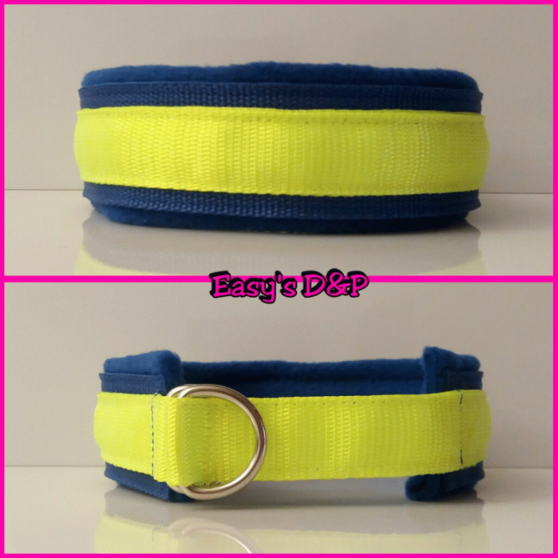 Sliphalsband kleur keus twee kleuren ZELF SAMENSTELLEN