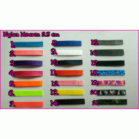 Sliphalsband kleur keus twee kleuren ZELF SAMENSTELLEN
