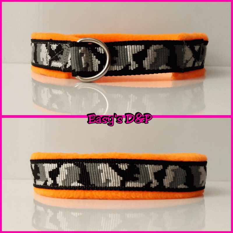 Sliphalsband camo zelf samenstellen