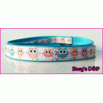 Lijn uiltjes licht blauw