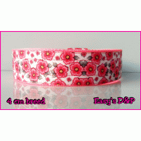 Bloemen roze neon roze hb