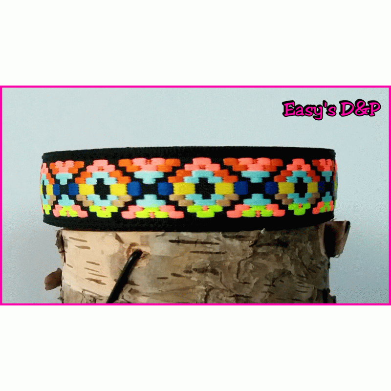 Bohemien style 2 zwart 2.5 cm hb