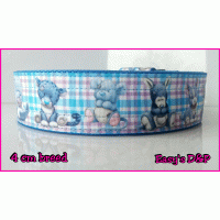 Schattige diertjes blauw hb