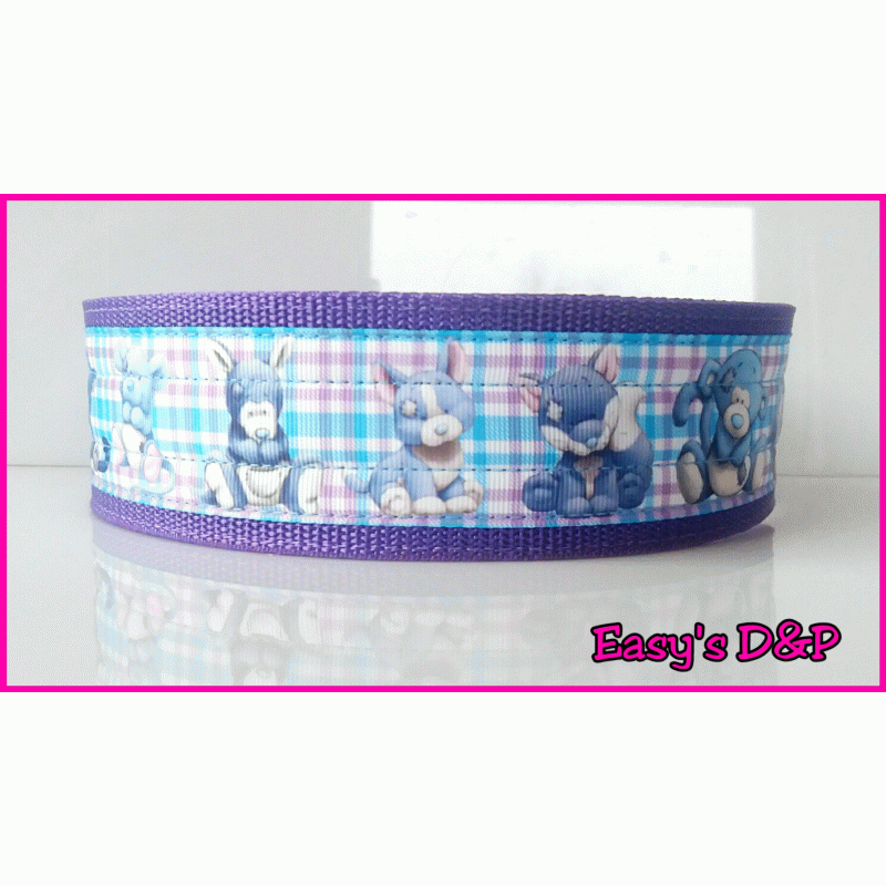 Schattige diertjes paars hb