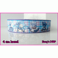 Schattige diertjes paars hb