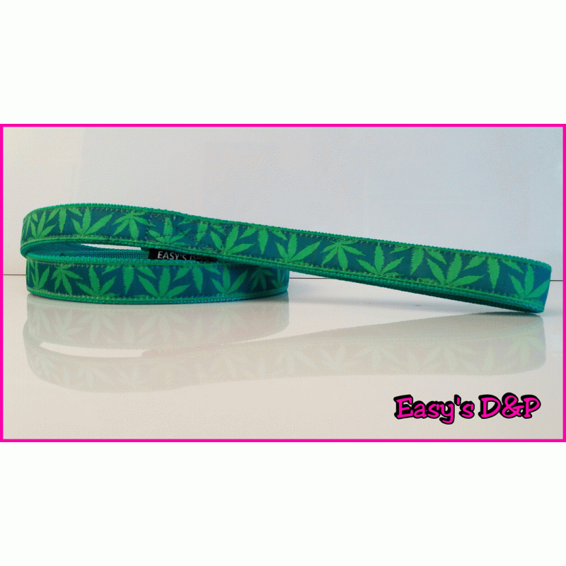 Lijn wietplant groen