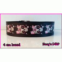 Skull strik zwart hb