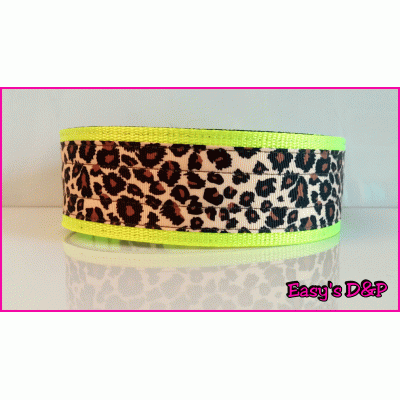 Panterprint neon geel hb