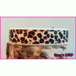 Panterprint wit 2.5 cm hb