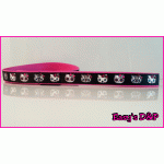 Lijn skull hello kitty fuchsia 