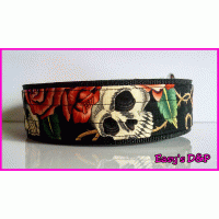 Hb stof skull rozen 