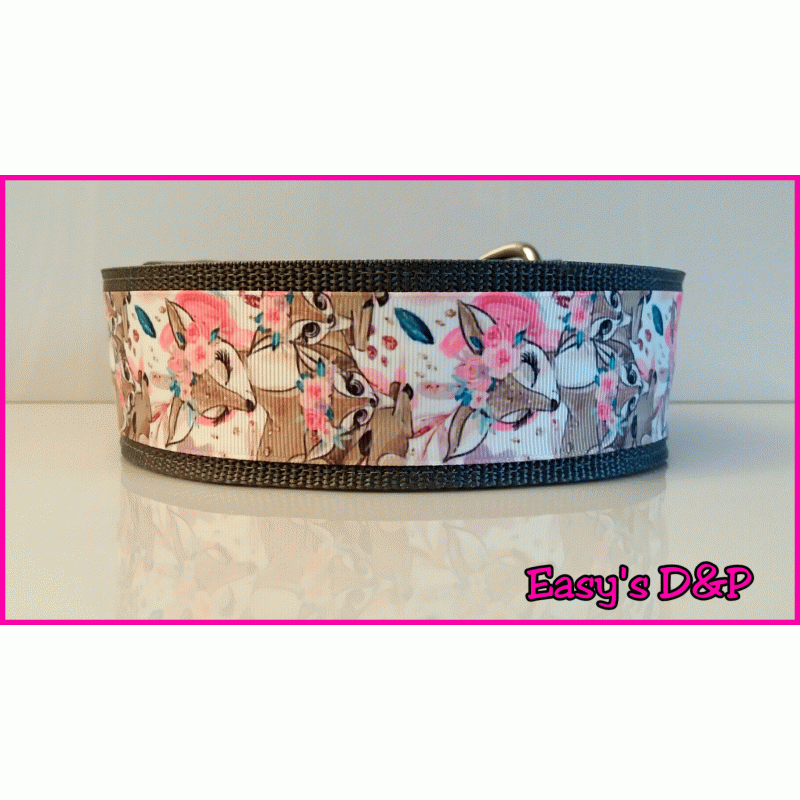 Hertjes grijs 2.5 cm hb