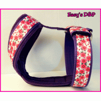 Tuig roze bloemen paars