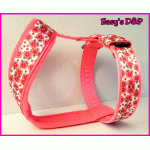 Tuig roze bloemen neon roze 