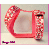 Tuig roze bloemen neon roze 